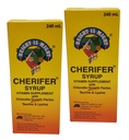 2 Cherifer Syrup Chlorella Growth Factor, Taurine & Lysine 240ml Elk