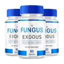 (Pack of 3) Schimmel-Exdous - Pillen ondersteunt sterke gezonde natuurlijke nagels - 180 capsules, wit