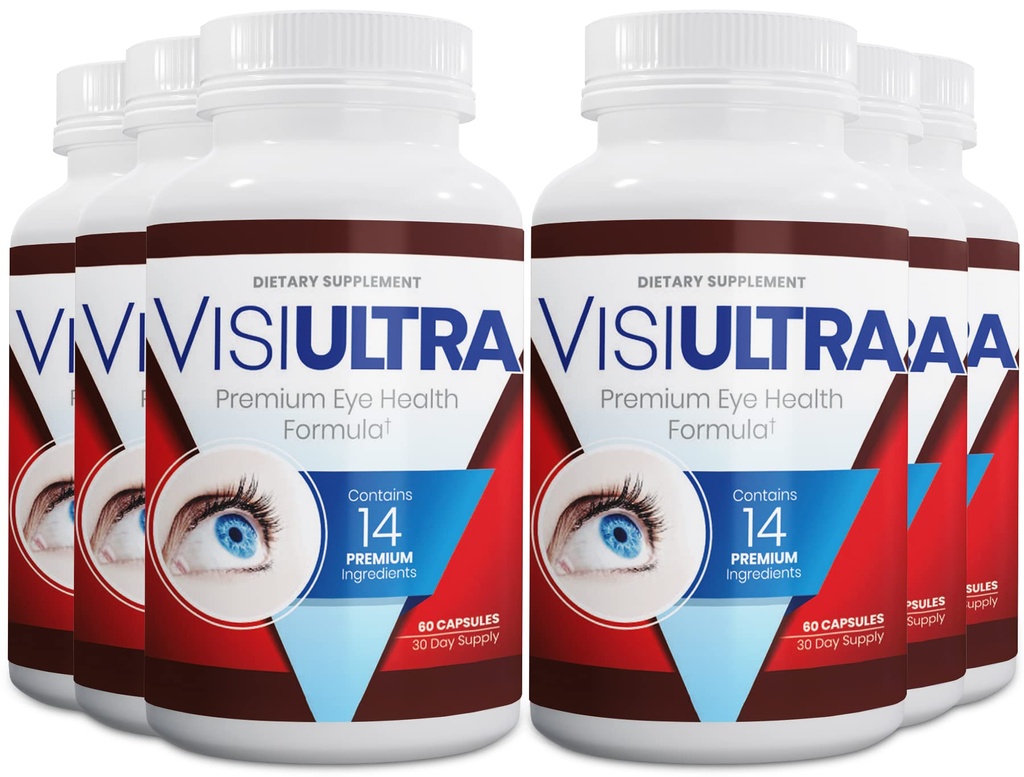 Eye Health Supplement  Ondersteunt Helderheid en Eye Wellness. 60 capsules. (6 verpakkingen)