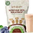 WitiWiti Vegan Meal Replacement, Unflavored - Plant Based Protein Powder 23g - Superfood, Greens, Prebiotica, Vitaminen en Mineralen - Dairy&Gluten Free - All in one Shake for Women & Men, 15 Svgs