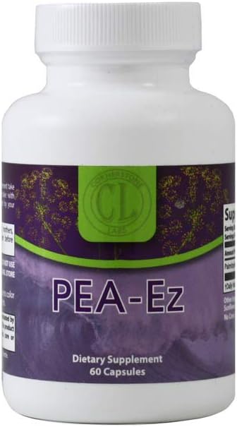 Pea-EZ (Palmitoylethanolamide) Capsules, 400 mg, 60 Tellen