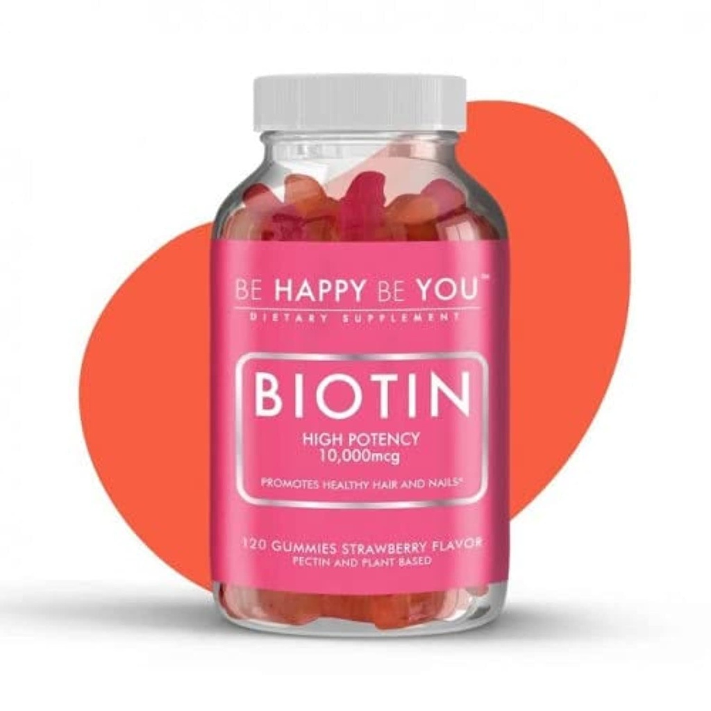 Biotin, wees gelukkig als jij, 120.0 graaf, (verpakking van 1)