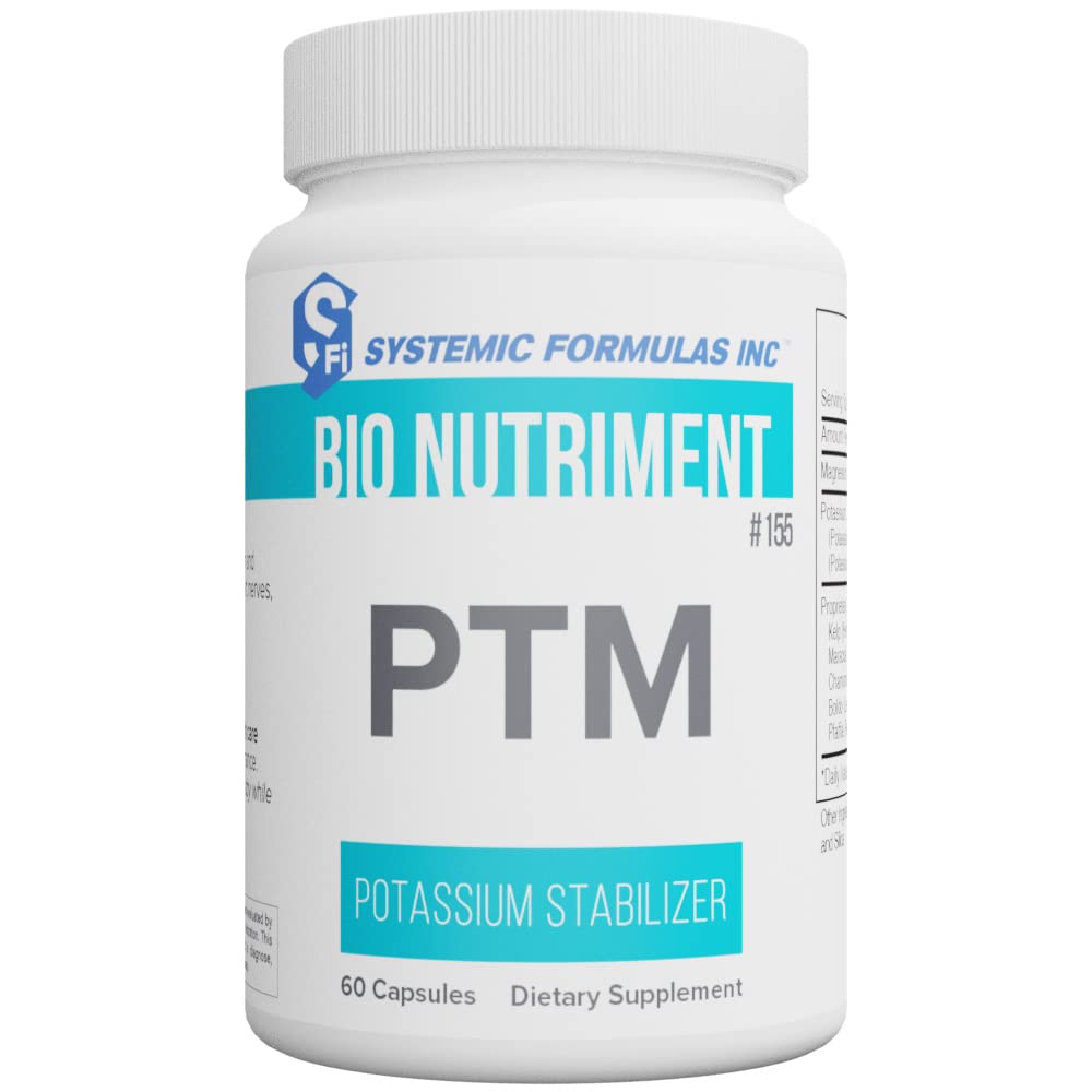 Systemische Formules PTM Kaliumstabilisator 60 Capsules Bio Nutriment #155.