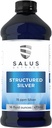 Gestructureerde Silver Liquid - Dagelijkse Immune Ondersteuning Supplement met 15ppm Geavanceerde Gestructureerde Zilveren Technologie - Alle Natuurlijke zonder Additieven - 16 Ounce Fles