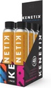 KENETIK Ketone Drink Mix, Exogene Ketones Blend, Keto, Cafeïne & suikervrij, Veganistisch supplement voor schone energie & geestelijke focus, koffie alternatief met D-BHB - Ananas Passievruchten smaak, 6PK