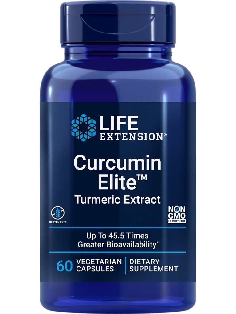 Life Extension Curcumin Elite Turmeric Extract, 60 Tellen