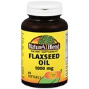 Nature's Blend Vlaszaadolie 1000mg Gelcaps 90 Ct