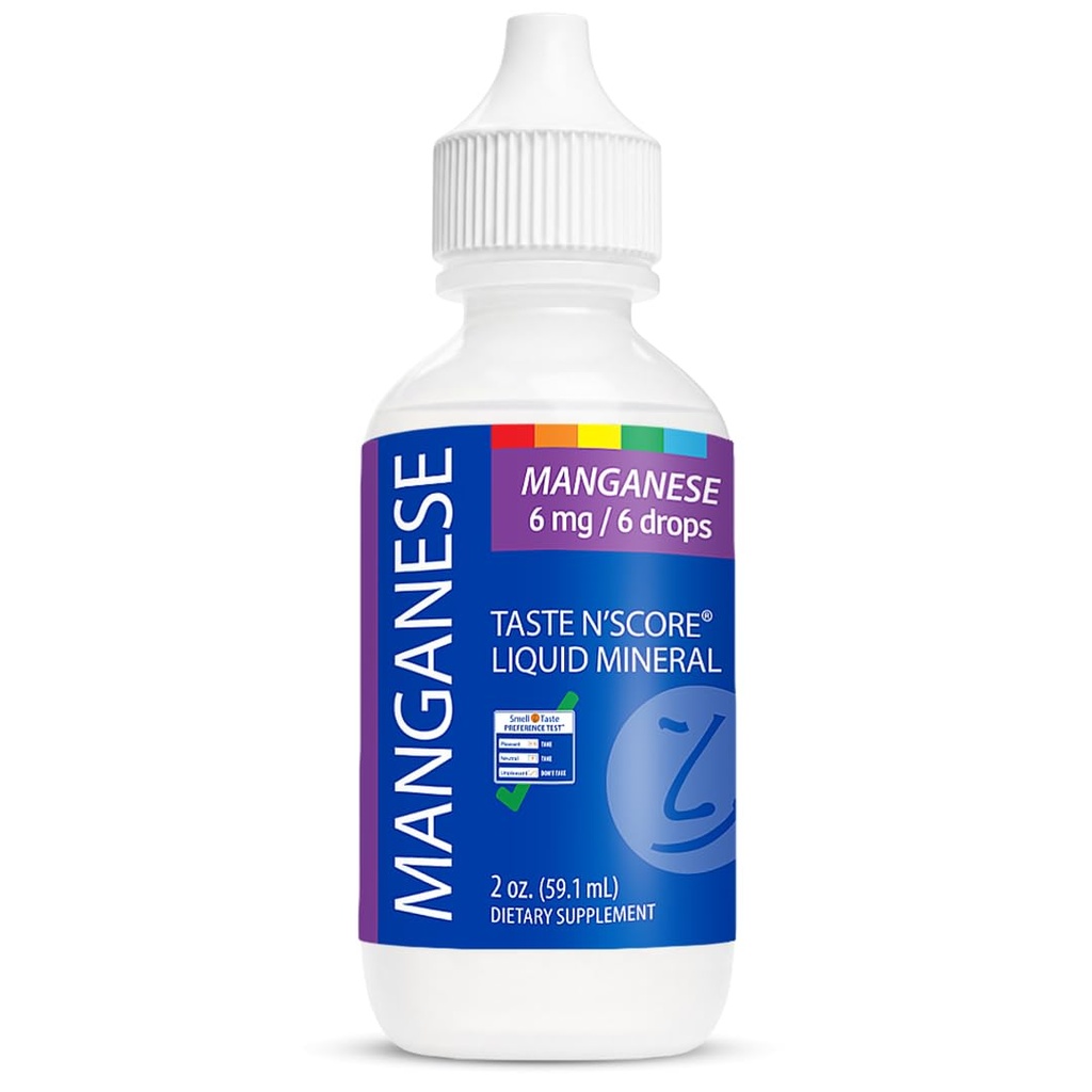 Proef N' Score Mangaan Liquid Ionic Mineral Supplement; 100% zuiver; 6 mg; 118 porties