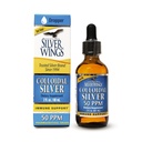 Natural Path Silver Wings Collective Silver 50ppm (250mcg) Immune Support Supplement 2 fl. oz. Dropper