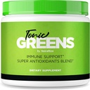 NutraRize Tonic Greens, All-Natural Supplement in een pot voor Immune Support, Heerlijke manier om het lichaam te ontgiften, Tonic Green Powder voor gezondheid en welzijn beoordelingen (30 Serven)