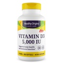 Gezonde oorsprong Vitamine D3 (Lanolin) 5.000 IE Softgel - Bone Health and Immune Support Supplement - Gemakkelijk te absorberen vitamine D Supplementen - Glutenvrije vitamine D3 Supplement - 360 Softgels