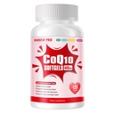 CoQ10-400mg-Softgels met PQQ, BioPerine & Omega-3, Coenzyme Q10(Ubichinon) Supplement voor hoge absorptie, krachtige antioxidant, ondersteuning hart en energieproductie, 120 porties