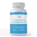 Pure originele ingrediënten Calcium Carbonaat, (100 capsules) Altijd zuiver, Geen additieven of fillers, Lab geverifieerd