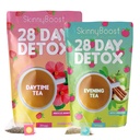 Skinny Boost Detox Tea Kit Slimming Tea for Weight, Metabolism, Energy, Bloating & Colon Cleanse – Green Tea, Herbal, Vegan, Keto, Non-GMO, Sugar-Free-2 PACK –1 Daytime Hibiscus (28 Bags) + 1 Evening Apple -(14 Bags)