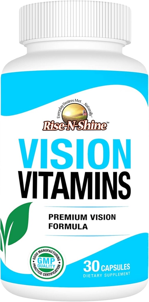 Vision Vitaminen Formule met Luteïne, Vitamine A, Taurine, Zink, Turmeric Root en meer te ondersteunen Vision 30 Tellen