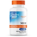 Artsen Best MSM, ondersteunt haar, huid, nagels, & gewrichten, niet-GMO, Glutenvrij, Vegan 120 tabletten