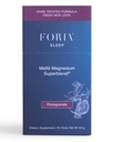 mellö Magnesium Supplement Superblend poeder - Magnesium Glycineer met L-Theanine, GABA, en sporen mineralen - Ondersteunt slaap, ontspanning en evenwichtige energie - Granaatappel smaak, 10-pack, Singles