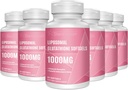 Liposomale Glutathion Softgels 1500MG, Verminderde Glutathion Supplement met Vitamine C, Betere Absorptie, Niet-GMO Krachtige Antioxidant voor gezonde veroudering, Detox, Immune Health, 360 Softgels