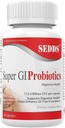 Super GI Probiotica 112.5 Miljard CFU per portie Ondersteunt Digestieve Gezondheid & May Relieve Gastro-intestinale Distress 