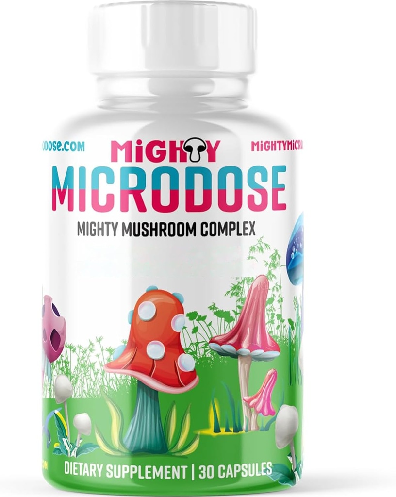 5-Mushroom Nootropic Blend - 30 capsules, Turkije staart, Reishi, Maitake Mushroom Extract met hoge Beta Glucon, & Lion Mane Mushroom Supplement Capsules, Functionele Paddenstoelen Kruidensupplementen