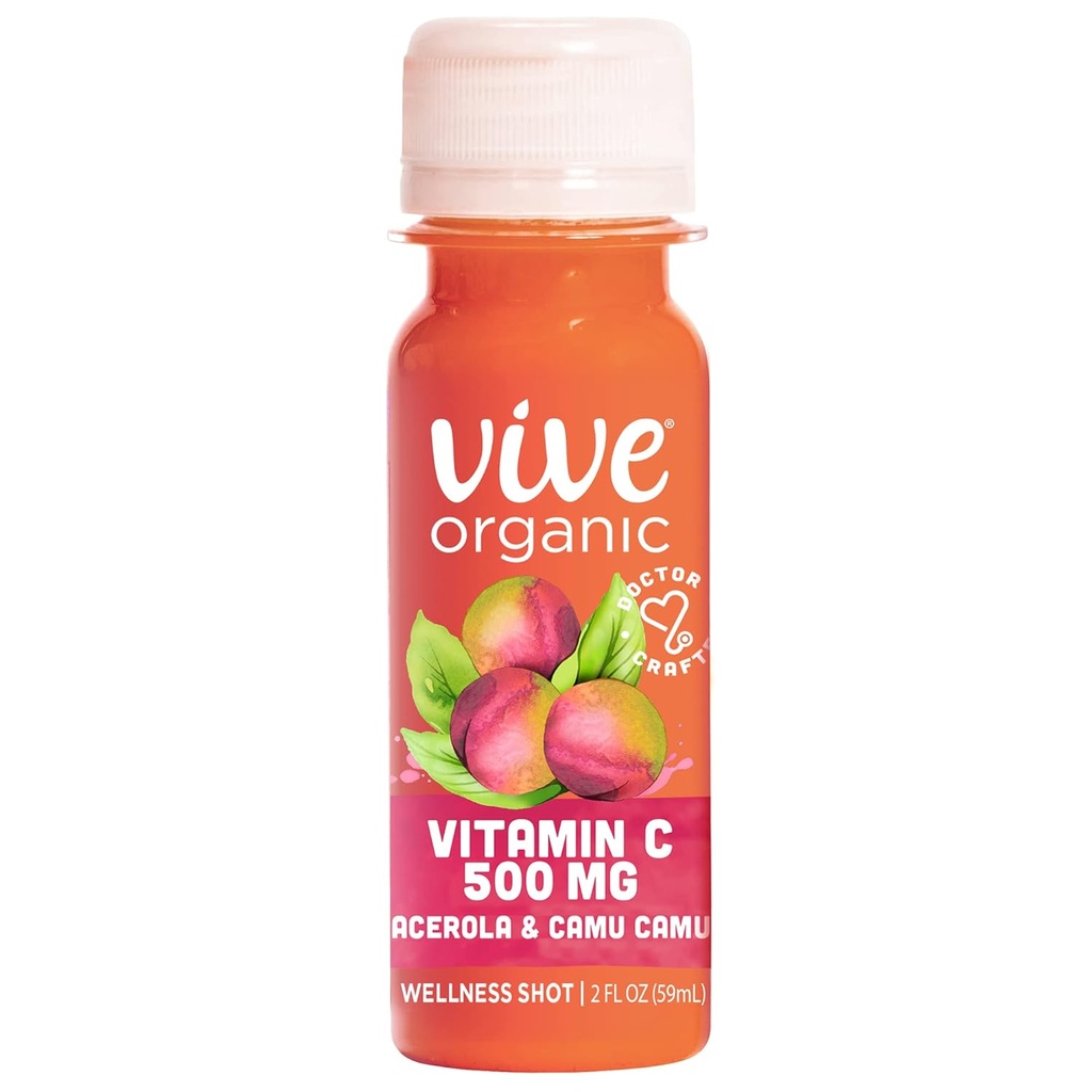 Vive Biologische Pure Boost Vitamine C Shot (2oz fles)