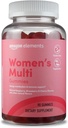 Elementen - Volwassen vrouwen Organische Multivitaminen, 90 Gummies (30 porties), Vegetarisch, Glutenvrij (voorheen Revly)