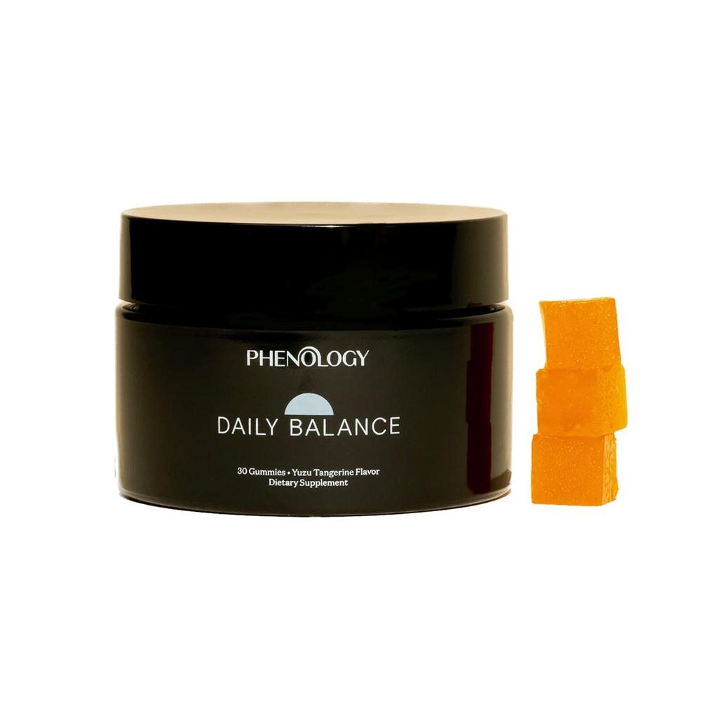 Daily Balance – Menopause Supplement for Women – Helps Minimize Hot Flashes, Night Sweats, Fatigue* - Includes Biotin, Saffron, Vitamin B12 & Vitamin B6 – Non-GMO, Drug-Free – 30 Day Supply