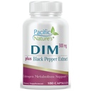 Pacific Nature's DIM 300mg with Black Pepper (180 Capsules) Diindolylmethaan Supplement for Hormone Balance and Support for Both Men & Women - Glutenvrij, Non-GMO