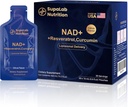 NAD+ Resveratrol Supplement 300mg Nicotinamide Adenine Dinucleotide, 200mg Curcuminoïden en 500mg Olive Leaf - Hoge zuiverheid NAD Supplement voor anti-aging, energie, focus