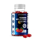 Vitamatic Sugar Free Melatonine 60 mg - 60 Vegetarische Gummies - Non-Habit Forming Supplement