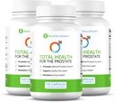 Ben's Natural Health Total Health for The Prostate Supplement with Beta Sitosterol Vitaminen C, D, E, Zink en Kurkuma, 360 Vegicaps, 3 Pack