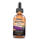SBR Nutrition Biotin Liquid Drops, 5000mcg per portie (60) 1,0Fl.oz (30ml) Vanille