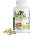 Bronson Liver Detox Advanced Detox & Cleansing Formula ondersteunt de gezondheidsleverfunctie met melkdistel, paardenbloemwortel, kurkuma, Artichoke Leaf & More, Non-GMO, 180 Vegetarische Capsules