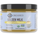 Garden of Life Organics Golden Milk Recovery & voedingspoeder - 44mg Kurkuma Curcumine (95% curcuminoïden), Ashwagandha - Organic Non-GMO Vegan & Gluten Free Kruidensupplementen, 30 porties