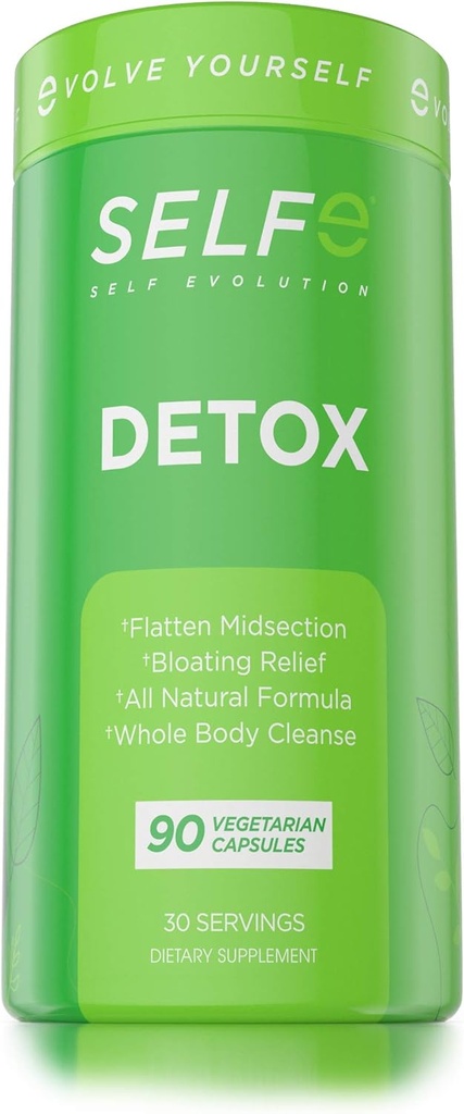 Detox Colon Cleanser & Detox Pillen, gezonde spijsverteringsfunctie Extra sterkte Reiniging Supplement (90 capsules)
