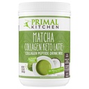 Primal Keuken Matcha Collagen Keto Latte Powder, Sugar-Free Collageen Peptides, 9,33 Ounces