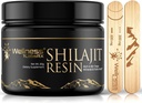 Shilajit Resin with Fulvic Acid and Trace Minerals - Gold Grade Pure Himalayan Shilajit for Men - Chilajit from Gilgit Packed with 85+ Minerals, Metabolism and Immune Support - 60g