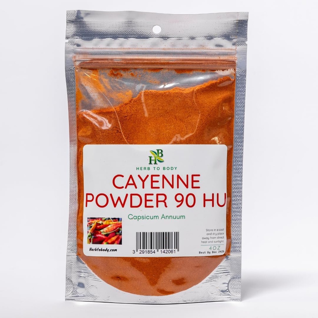 Herb To Body Cayenne Powder 90 HU 