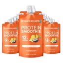 Designer Wellness Proteïne Smoothie, Real Fruit, 12g Proteïne, Low Carb, Zero Added Sugar, Glutenvrij, Non-GMO, Geen kunstmatige kleuren of smaken, Tropisch, 12 Tellen