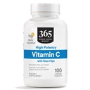 365 door Whole Foods Market, High Potency Vitamine C met Rose Hips, Vegan, 100 tabletten