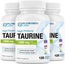 Purigen Labs Taurine 1000mg [High Potency] Totaal 360 Veg Capsules 