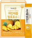 RAWEL Well Up Fermentation Digestieve enzymen (3g x 30ea) / (Cruch Choco/Pineapple) (3g 30sticks, Ananas)