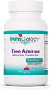 Nutricology Free Aminos Supplement - Essentiële Aminozuren Complex, Lean Muscle Mass Support, Vegetarische Capsules - 100 Tellen