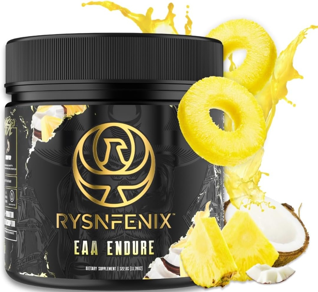EAA Endure - 11g EAA + BCAA met Astragin & Black Pepper Extract voor verbeterde Aminozuur Absorptie & Aquamin Electrolyten voor Hydratatie 