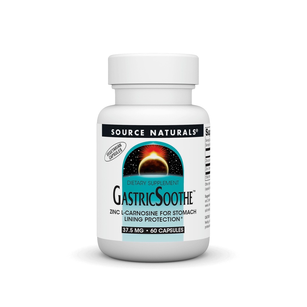 Bron Naturals GastricSoothe Zink L Carnosine* - 60 Veggie Caps