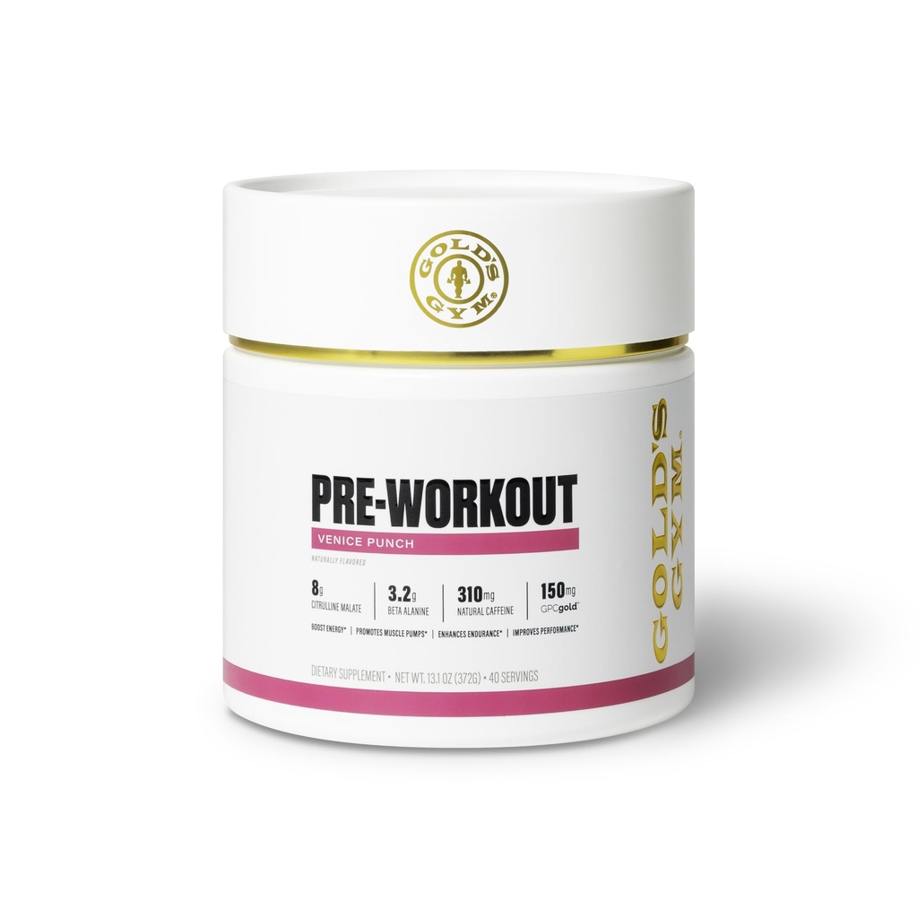 Pre-workout poeder door Gold's Gym