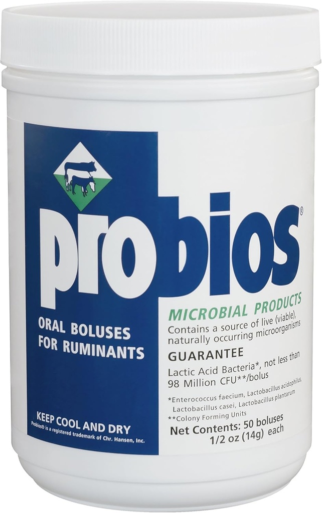 Probios Oral Boluses voor Ruminants, 1/2 Ons