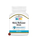 21st Century Slow Release Iron Tablets, 60 Count (pack of 3)