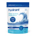 Hydratant - Bulk Hydration Powder, Unflavored, 50 Servings Fast Acting Electrolyte Rehydration Powder - Zero Sugar Flavorless Drink Mix voor dagelijks gebruik, Reizen & workouts