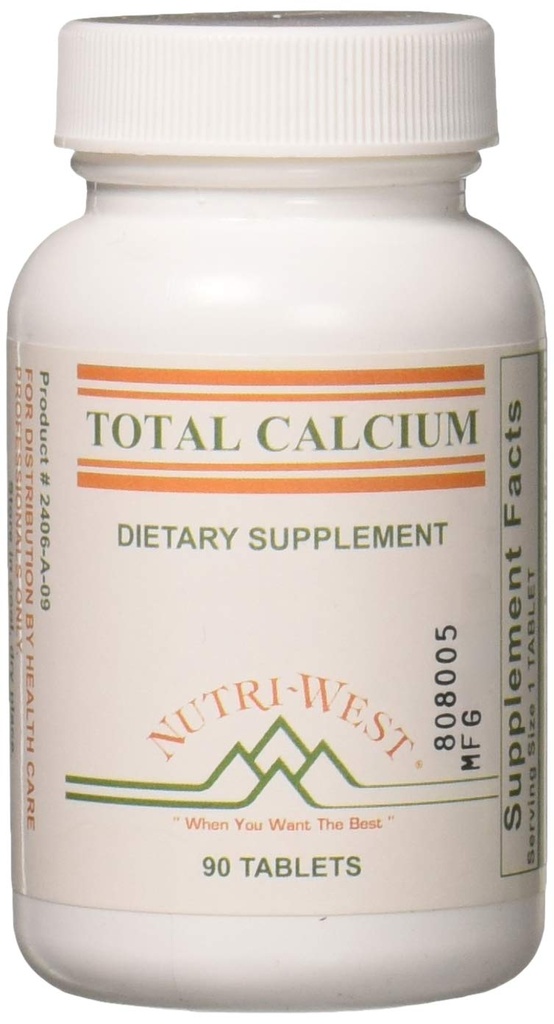 Nutri-West - Totaal Calcium - 90 by Nutri-West